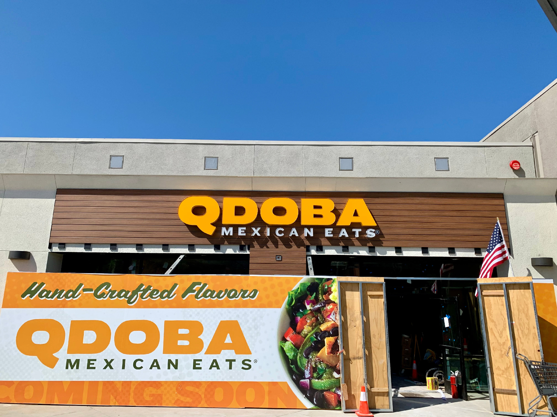 Qdoba Channel Letters Sign