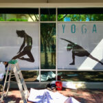 Yoga Window Graphics