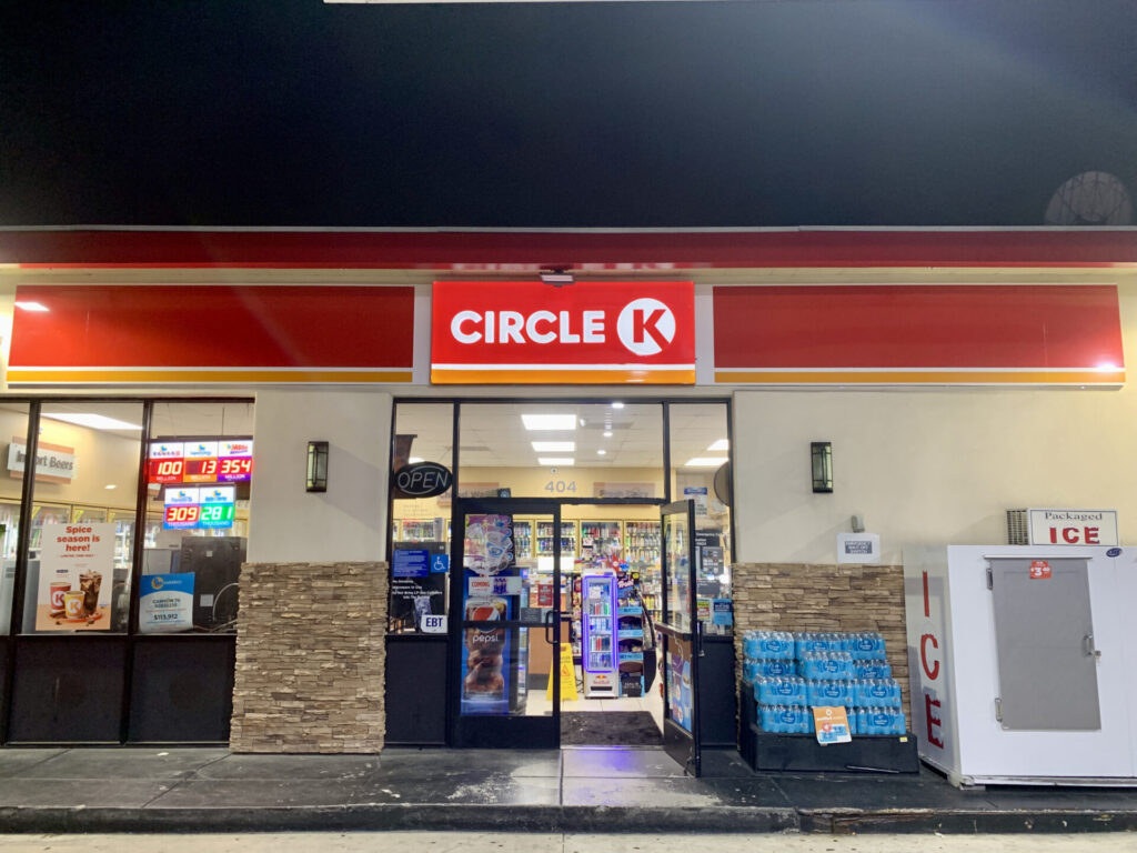 gas station signs